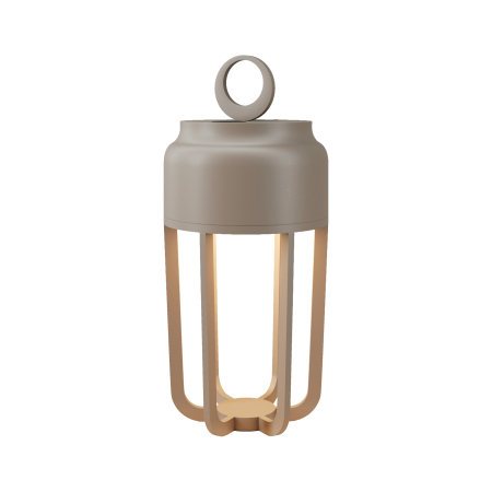 Outdoor portable battery-powered lamp - Outdoor portable battery-powered lamp Vetra Bej Metal 5W MAYTONI O144TL-L5BG3K
