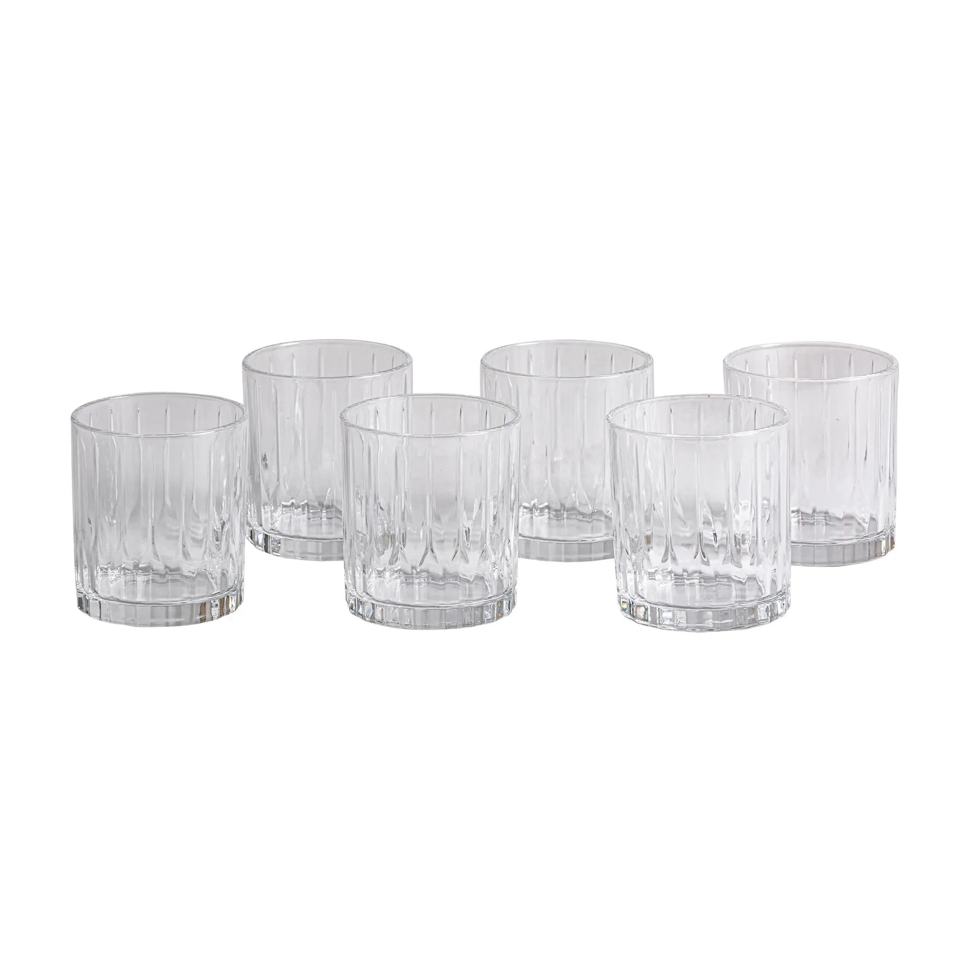 Pahar din Sticlă Transparenta, 8x8x10cm, Set de 6, VicalHome 39131 VicalHome 39131 [2]