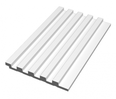Produse - Panou decorativ 3D din polimer rigid, model Riflaj WP3 NEW - 12.2x1.2x270 cm