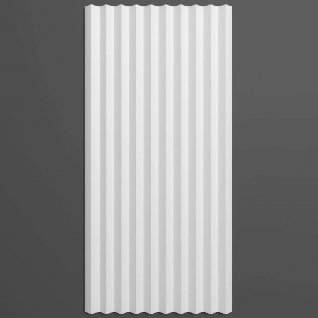 Produse - Panou decorativ 3D din poliuretan flexibil, model Riflaj W370F - 25x1.6x200 cm