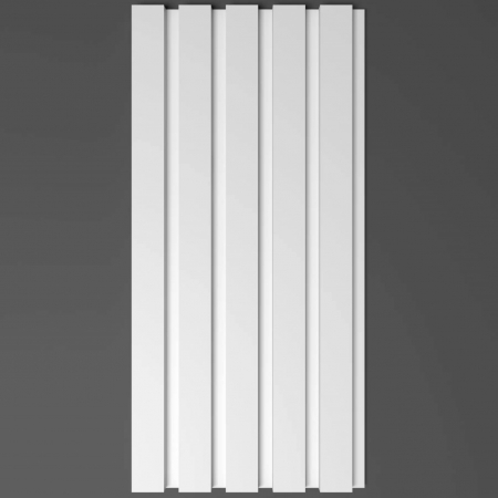 Produse - Panou decorativ 3D din poliuretan flexibil, model Riflaj W371F - 25x1.9x280 cm