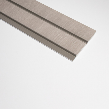 Panou riflat 3D Amber, Gri, 270x13 cm, Lamelio [2]