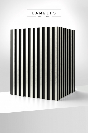 Panou riflat 3D Asti, Silver, 270x12.2cm, Lamelio [3]