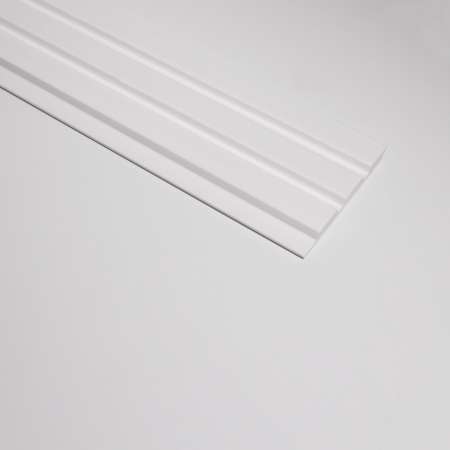 Panou riflat 3D Olmo, Alb, 270x12.2 cm, Lamelio [2]