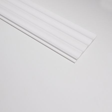 Panou riflat 3D Onda, Alb, 270x12 cm, Lamelio [2]
