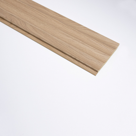 Panou riflat 3D Onda, Stejar Natural, 270x11.2cm, Lamelio [2]