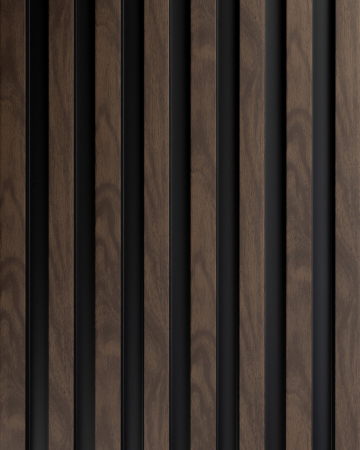 Panou riflat 3D Vasco, Walnut, 270x11.7cm, Lamelio [1]