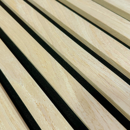 Panou riflat MDF, Light Oak, fonoabsorbant, 270x28cm, Lamelio [1]