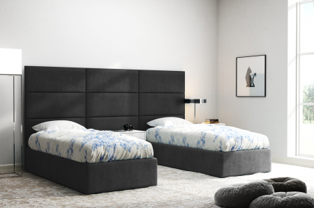 Panou tapitat pat catifea Hira patrat/dreptunghiular 30/40/50/60/70/80 cm, modular, 3 cm grosime [8]