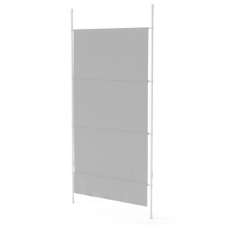 Paravan Anywhere Gri din 100% Poliester Gri, 213x127x305cm, Umbra 1017322-918 [3]
