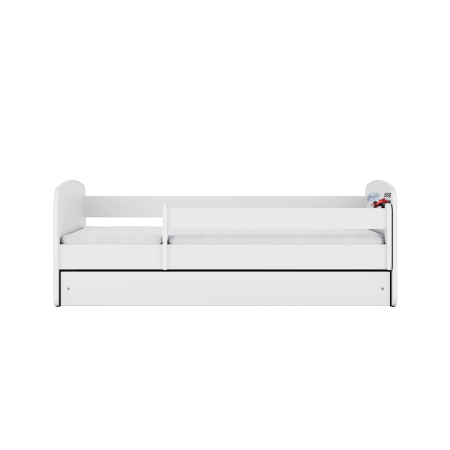 Patut baieti cu desen formula 1 Babydream 140/160/180 cm, MDF diverse culori [1]