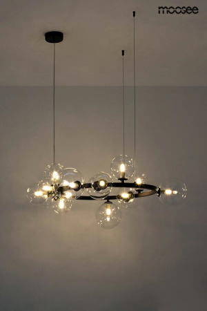 Pendul Alure 85x85x230 cm, Negru - Moosee [7]