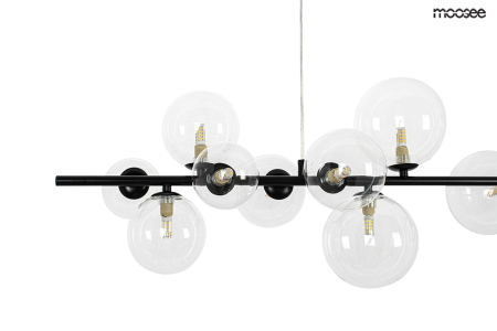Pendul Alure Line 120x30x230 cm, Metal Negru - Moosee [2]