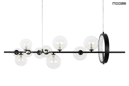 Produse - Pendul Alure Line 120x30x230 cm, Metal Negru - Moosee