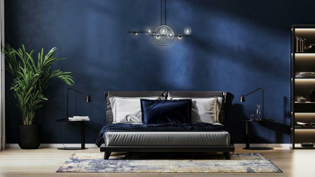Pendul Alure Line Twin 90x20x83 cm, Metal Negru - Moosee [7]