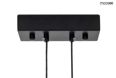 Pendul Alure Line Twin 90x20x83 cm, Metal Negru - Moosee [5]