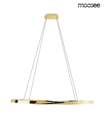 Pendul Anillo 120x35x7 cm, Metal și Aluminiu Auriu - Moosee [5]