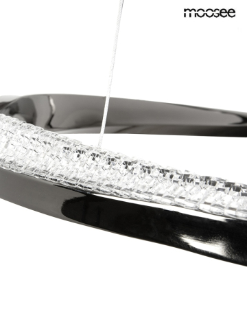 Pendul Anillo 2 80x40x28 cm, Metal și Aluminiu Crom - Moosee [3]