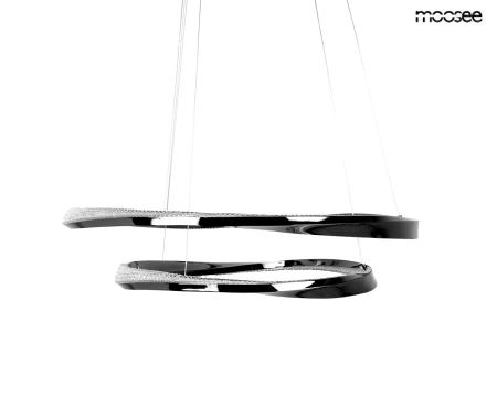 Pendul Anillo 2 80x40x28 cm, Metal și Aluminiu Crom - Moosee [0]