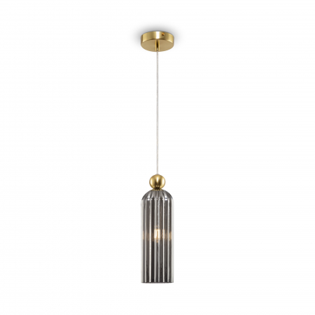 Produse - Pendul Antic MOD302PL-01GR, 1xE14, auriu+gri, IP20, Maytoni