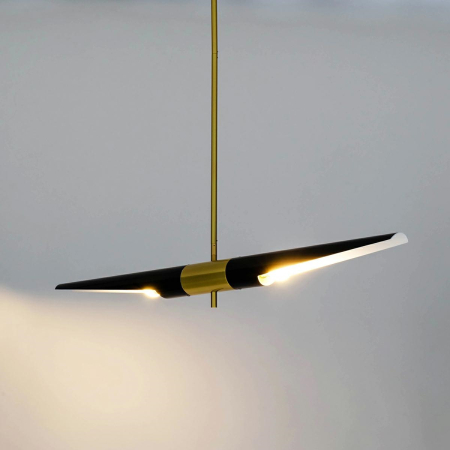 Pendul Apollo 1 120x8x178 cm, Negru Lustruit - Moosee [6]