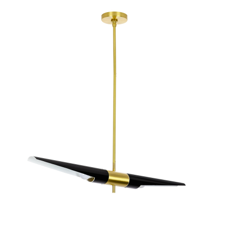 Pendul Apollo 1 120x8x178 cm, Negru Lustruit - Moosee [2]