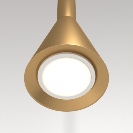 Pendul Arrow P064PL-01G, 1xGU10, auriu, IP20, Maytoni [1]