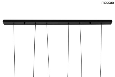 Pendul Atlas 3 110x8,5x240 cm, Aluminiu și Metal Negru - Moosee [6]