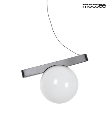 Pendul Balance 225x35x225 cm, Oțel Inoxidabil și Sticlă Grafit - Moosee [4]