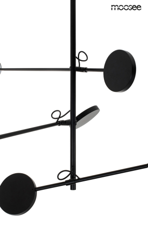 Pendul Bobbie 3 120x120x80 cm, Oțel Negru - Moosee [6]