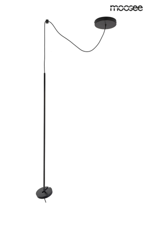Pendul Bobbie 45x15x240 cm, Oțel Negru - Moosee [1]