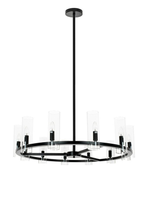 Pendul Candel Crown, Oțel Negru - Kare Design [1]