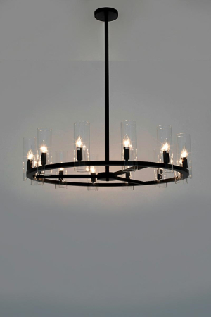 Pendul Candel Crown, Oțel Negru - Kare Design [6]