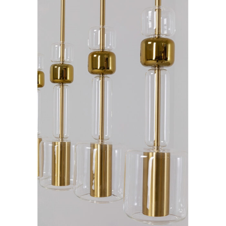 Pendul Candy Bar 103x13x60 cm, Sticlă Transparentă și Accente Aurii Auriu - Kare Design [3]