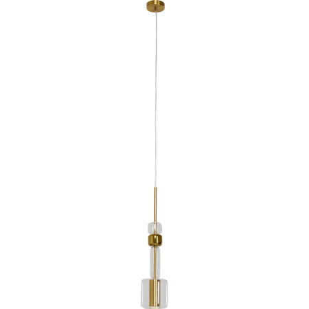 Pendul Candy Bar 13x13x60 cm, Oțel Lacuit și Sticlă Auriu - Kare Design [1]