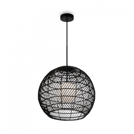Produse - Pendul Cane MOD204PL-01B, 1xG9, alb+negru, IP20, Maytoni
