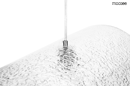 Pendul Capello Fi 40x30x215 cm, Material Ușor și Transparent Subtil, Strălucitor - Moosee [4]