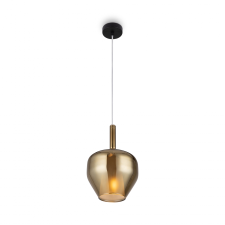 Produse - Pendul Duality MOD271PL-01B4, 1xE27, negru+auriu, IP20, Maytoni