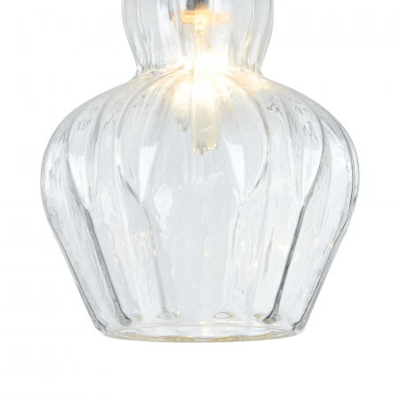 Pendul Eustoma MOD238-PL-01-TR, 1xE14, nichel+transparent, IP20, Maytoni [3]