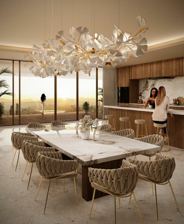 Pendul Flora 250 PP 265x60x245 cm, Auriu - Moosee [11]