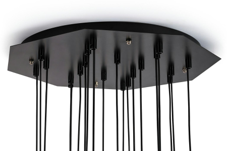 Pendul Flusso 20 115x115x280 cm, Negru - Moosee [7]