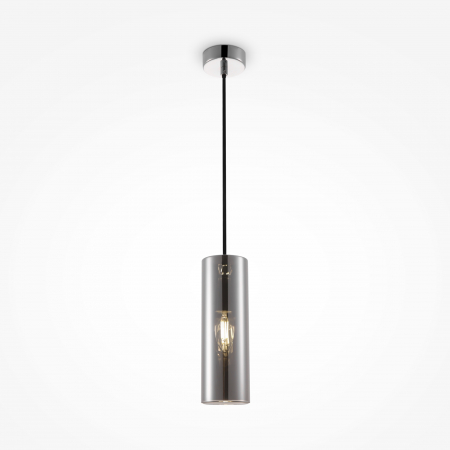 Lustre - Pendul Gioia P011PL-01CH, 1xE14, crom+fumuriu, IP20, Maytoni