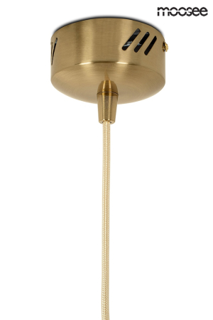 Pendul Globe 25x25x235 cm, Metal Auriu Periat - Moosee [7]