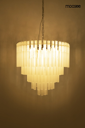Pendul Gordon 60x60x255,5 cm, Oțel și Sticlă Auriu - Moosee [5]