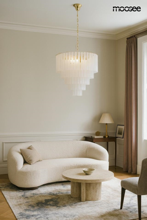 Pendul Gordon 60x60x255,5 cm, Oțel și Sticlă Auriu - Moosee [8]