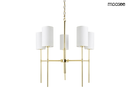 Pendule - Pendul Imperio 5 51x51x52 cm, Metal Auriu - Moosee
