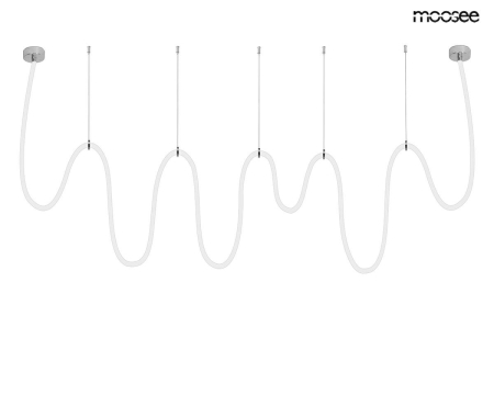 Pendul Lasso 1000 1000x400x600 cm, Oțel Argintiu - Moosee [4]