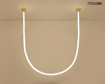 Pendul Lasso 1000 400x10x600 cm, Oțel Auriu - Moosee [1]