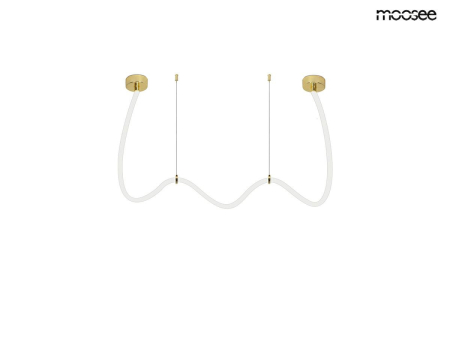 Pendul Lasso 300 100x10x200 cm, Oțel Auriu - Moosee [6]