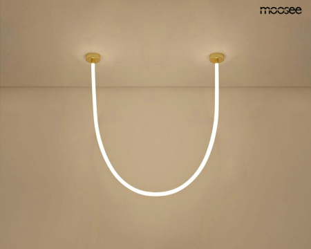 Pendul Lasso 300 100x10x200 cm, Oțel Auriu - Moosee [1]